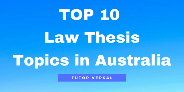 Law Thesis Topics